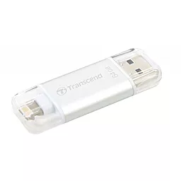 Флешка Transcend 64GB JetDrive Go 300 USB 3.1 (TS64GJDG300S) Silver - мініатюра 2