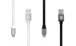 USB Кабель Nillkin Lightning Cable GENTRY White (MFI) - мініатюра 3