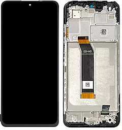 Дисплей Xiaomi Redmi Note 11E, Redmi 10 5G с тачскрином и рамкой, Black