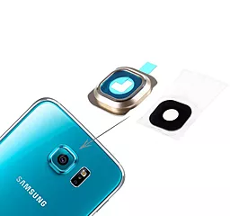 Замена стекла основной камеры Samsung G920F Galaxy S6