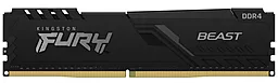 Оперативная память Kingston Fury DDR4 8GB (2x4GB) 2666 MHz (KF426C16BBK2/8) Beast Black - миниатюра 6