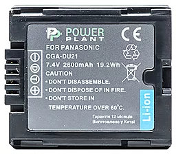 Аккумулятор для видеокамеры Panasonic VBD210, CGA-DU21 (2600 mAh) DV00DV1092 PowerPlant - миниатюра 2
