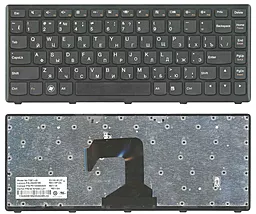 Клавиатура для ноутбука Lenovo IdeaPad S300 S400 S405 Frame черная