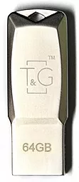 Флешка T&G 100 Metal Series 64GB USB 3.0 (TG100-64G3) Silver