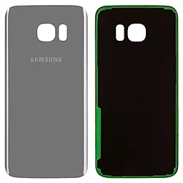 Задняя крышка корпуса Samsung Galaxy S7 Edge G935F  Silver