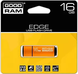 Флешка GooDRam 16 GB Edge (PD16GH2GREGOR9) Orange - миниатюра 3