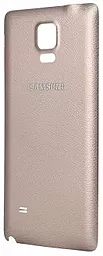 Задняя крышка корпуса Samsung Galaxy Note 4 N910 Original Bronze Gold