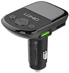 Автомобильное зарядное устройство LDNio C706Q 2xUSB-A 25W QC3.0 + micro USB Cable Black - миниатюра 3