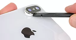 Замена стекла камеры Apple iPhone X