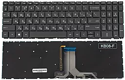 Клавиатура для ноутбука HP Pavilion 15-EG, 15-EH с подсветкой клавиш без рамки Black