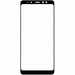 Корпусное стекло дисплея Samsung Galaxy A9 A920F 2018 (с OCA пленкой) (original) Black