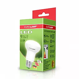 Світлодіодна лампа (LED) EUROLAMP ЕКО R63 9W E27 3000K (LED-R63-09272(D)) - мініатюра 2
