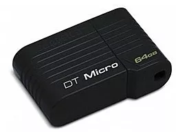Флешка Kingston DataTraveler DTMC Black 64Gb (DTMCK/64GB) Black - миниатюра 2