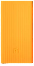 Силіконовий чохол для Xiaomi Силиконовый чехол для MI Power bank 20000 mAh Orange Ribbed - мініатюра 2