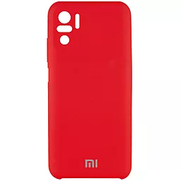 Чохол Epik Silicone Cover Full Camera (AAA) Xiaomi Redmi Note 10, Note 10s, Poco M5s, Note 10s Red