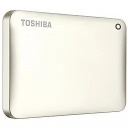 Зовнішній жорсткий диск Toshiba 2.5" 1TB (HDTC810EC3AA) Gold - мініатюра 3