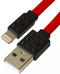 Кабель USB Remax Proda Lego Lightning Cable Red (PC-01i)