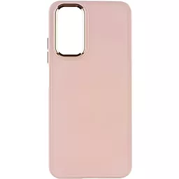 Чехол Epik TPU Bonbon Metal Style для Samsung Galaxy A34 5G Light pink - миниатюра 2