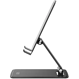 Настольный держатель Hoco PH50 Ivey folding rotatable desktop holder Black - миниатюра 3