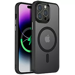 Чехол Epik Metal Buttons with MagSafe Colorful для Apple iPhone 12 Pro / 12 Black