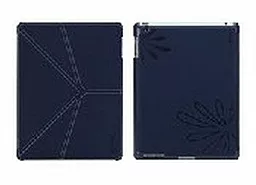 Чохол для планшету Xundd V Flower leather case for iPad 2/3/4 Blue - мініатюра 2