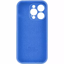 Чехол Silicone Case Full Camera для Apple IPhone 14 Pro Royal Blue - миниатюра 2