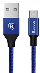 USB Кабель Baseus Yiven 1.5M micro USB Cable Blue (CAMYW-B13)