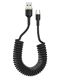 Кабель USB ColorWay USB Type-C Cable Чёрный (CW-CBUC051-BK)