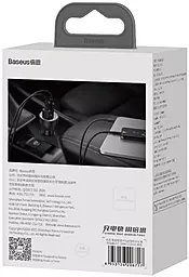 Уцінений автомобільний зарядний пристрій Baseus Superme Digital Display 100w PPS USB-C/USB-A ports black (CCZX-01) - мініатюра 5