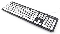 Клавиатура Logitech K310 (920-004061) black/white - миниатюра 3