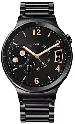 Смарт-годинник Huawei Watch Black with Black Stainless Steel Link Band - мініатюра 4