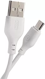 USB Кабель XO NB103 Bell micro USB Cable White