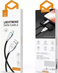 Кабель USB McDodo Excellence CA-5700 10W 2A 1.2M Lightning Cable Black - миниатюра 10