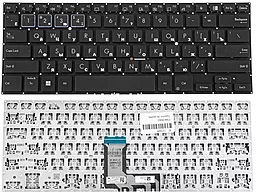 Клавіатура для ноутбуку Asus B5402 series без рамки Black