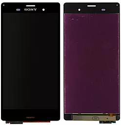Дисплей Sony Xperia Z3, Xperia Z3 Dual (D6603, D6616, D6633, D6643, D6646, D6653, D6683, SO-01G, SOL26) с тачскрином, оригинал, Black