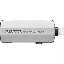 Флешка ADATA 128GB AI720 USB 3.1 (AAI720128GCGY) Grey - миниатюра 2