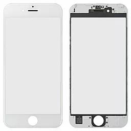 Корпусное стекло дисплея Apple iPhone 6S with frame White