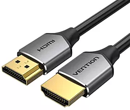 Відеокабель Vention Ultra Thin HDMI v2.0 4k 60hz 2m gray (ALEHH)