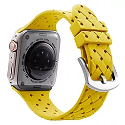 Змінний ремінець для розумного годинника Apple Watch Grid Weave 38/40/41mm Yellow