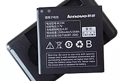 Акумулятор Lenovo A690 IdeaPhone / BL194 (1500 mAh) 12 міс. гарантії - мініатюра 3