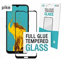 Защитное стекло Piko Full Glue для Nokia 1.4 Black (1283126511820)