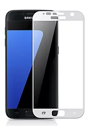 Захисне скло Auzer Silk Print 3D Samsung G930 Galaxy S7 White (AG-SS7SPW) - мініатюра 3