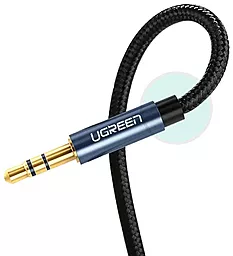 Аудио кабель Ugreen AV112 Gold Plated AUX mini Jack 3.5mm M/M Cable 2 м blue - миниатюра 4