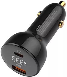 Сетевое зарядное устройство ColorWay 100w PPS PD/QC USB-C/USB-A ports car charger black (CW-CHA044PD-BK) - миниатюра 6