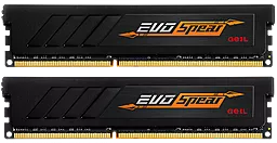 Оперативная память Geil DDR4 16GB (2x8GB) 2400MHz EVO Spear (GSB416GB2400C17DC)