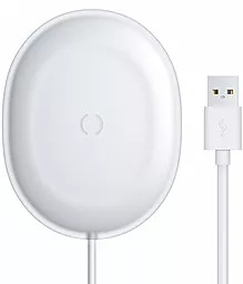 Бездротовий (індукційний) зарядний пристрій Baseus Jelly Wireless Charger 15W White (WXGD-02)