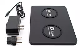 Мережевий зарядний пристрій  ITIAN QI Q300 Dual Charging Platform Black - мініатюра 5