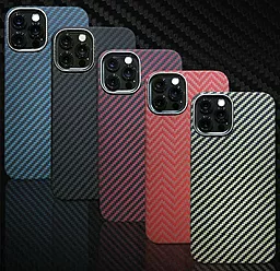 Чехол K-DOO Kevlar Series for iPhone 12, iPhone 12 Pro Blue - миниатюра 7
