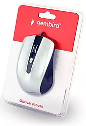 Компьютерная мышка Gembird MUS-4B-01 Black Silver - миниатюра 2