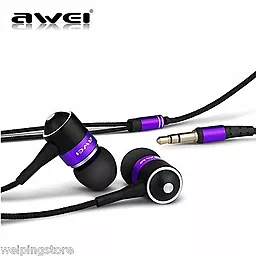 Навушники Awei ES-Q3 Purple - мініатюра 2